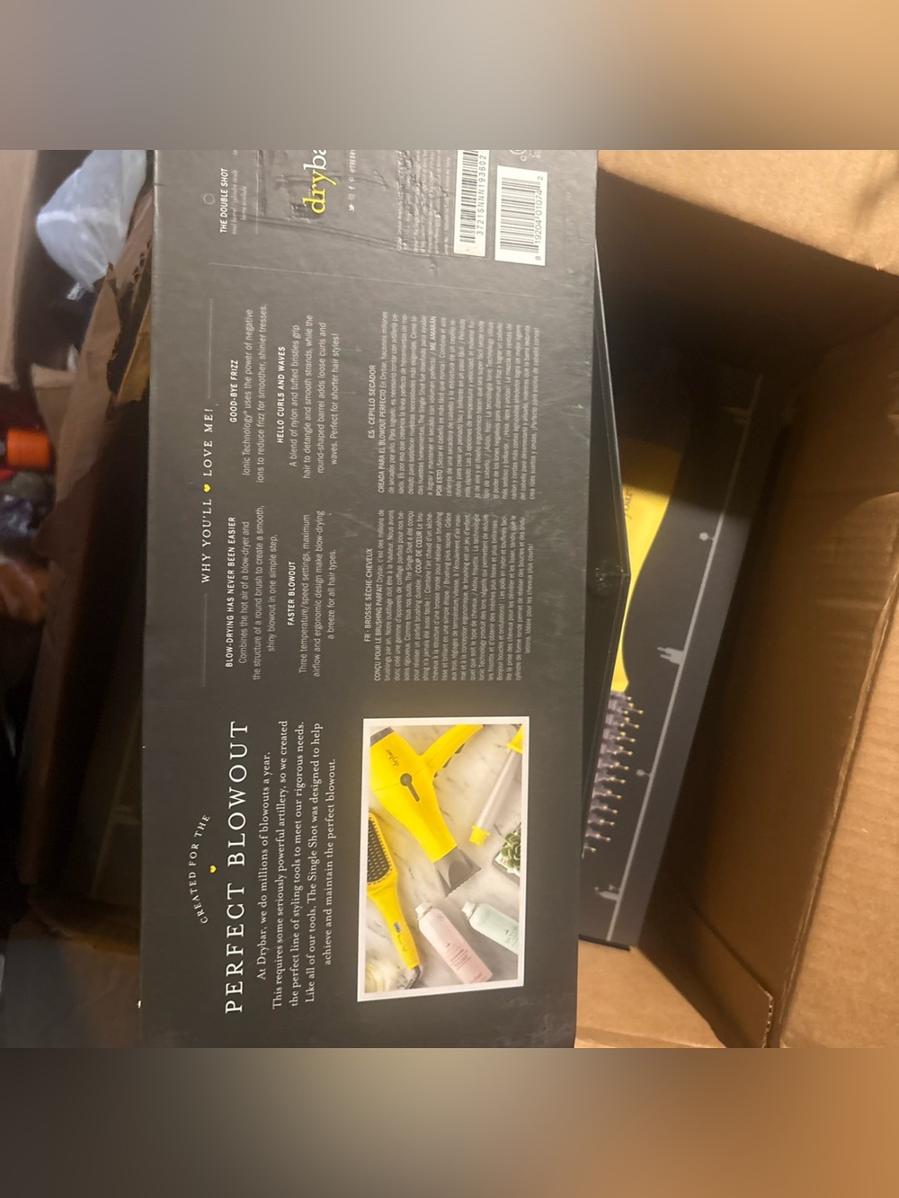 Drybar Single Shot Round Blow-Dryer Brush in Bright Yellow - Picture 5 of 12